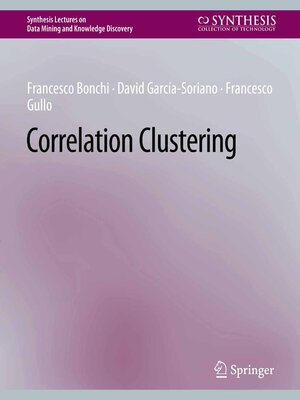 cover image of Correlation Clustering